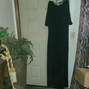 LuLaRoe Black Maxi Dress